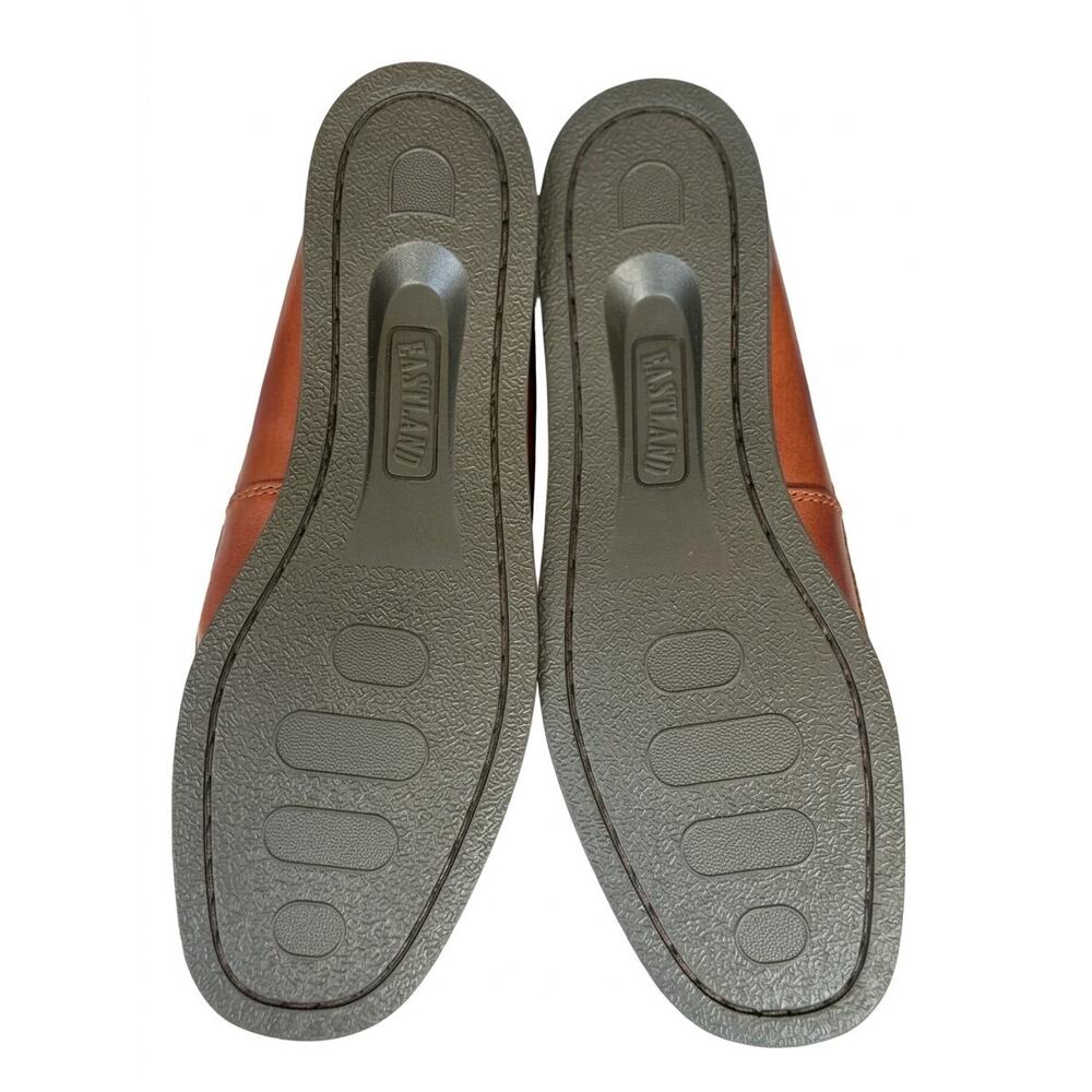 NEW! Eastland Falmouth Camp Women's Moccasins Leather Oxford Shoes US 9.5 Tan - Picture 6 of 8